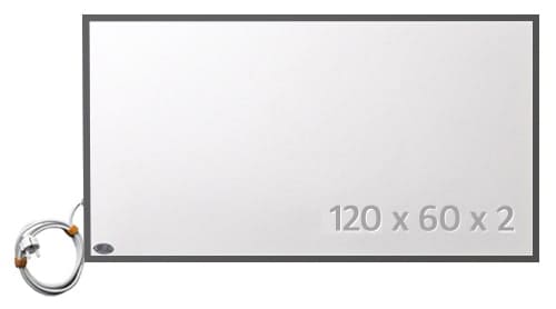 1200 watt Infrarood paneel zwart