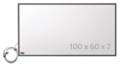 600 watt Infrarood paneel zwart